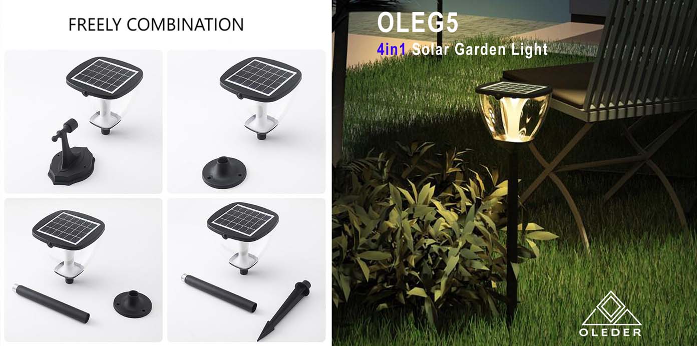 OLEG5 solar garden light
