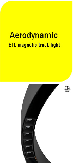 ETL Curvy Magnetic Pendant Light | Aerodynamic designTrack Lighting